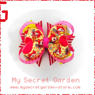Yo-Kai Watch 妖怪ウォッチ Jibanyan Anime Grosgrain Ribbon Girls 4" Boutique Bow Hair Bows Style A or B( Hair Clip or Hair Band)  Yo-Kai Watch 妖怪ウォッチ Jibanyan Anime Grosgrain Ribbon Girls 4" Boutique Bow Hair Bows Style A or B( Hair Clip or Hair Band)